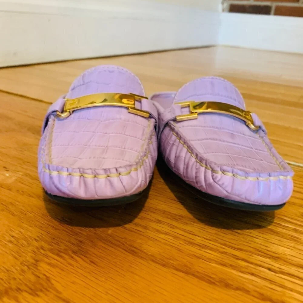 Ralph Lauren Women's Carlene Mules Slides Size 6 B - Picture 5 of 16